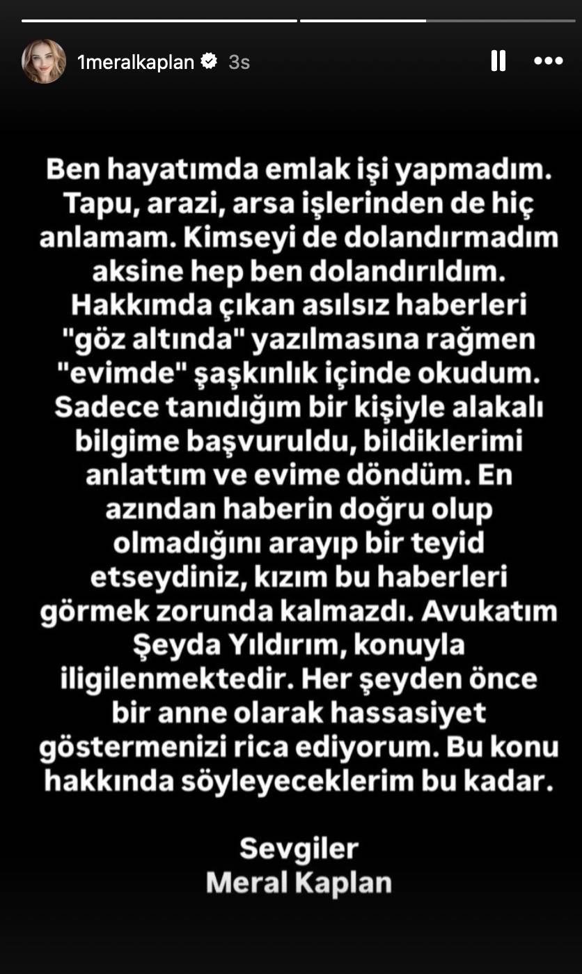 meral kaplan hayatimda emlak isi ile ilgilenmedim 0 vrhBlA5K