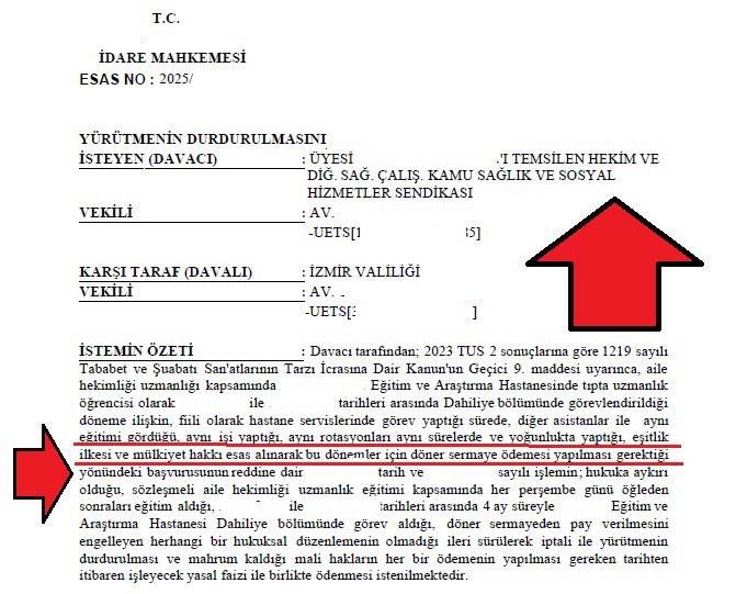 sozlesmeli aile hekimligi uzmanligi egitiminde emsal karar 0